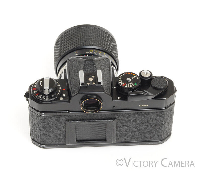 Nikon FE-2 FE2 Black Camera w/ 36-72mm AI-S Zoom Lens -New Seals- - Victory Camera