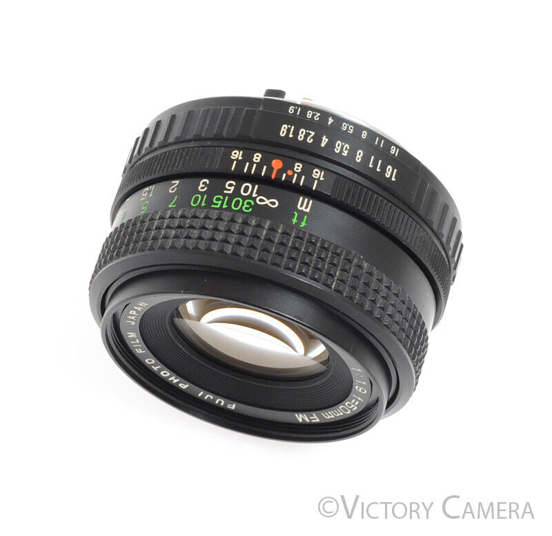 Fuji Fujinon 50mm F1.9 FM Standard Prime Lens - Victory Camera
