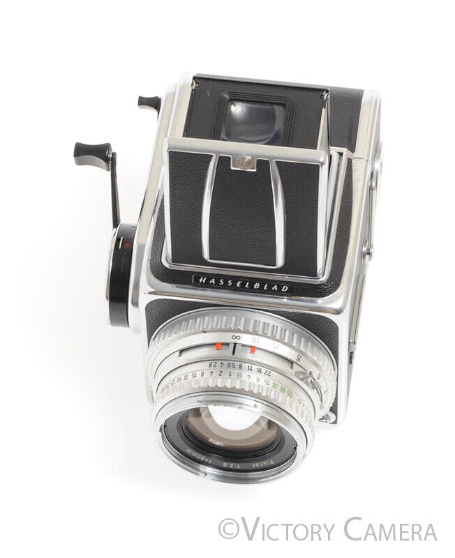 Hasselblad 500c Chrome Medium Format Camera w/ Split Image 80mm C Lens A12