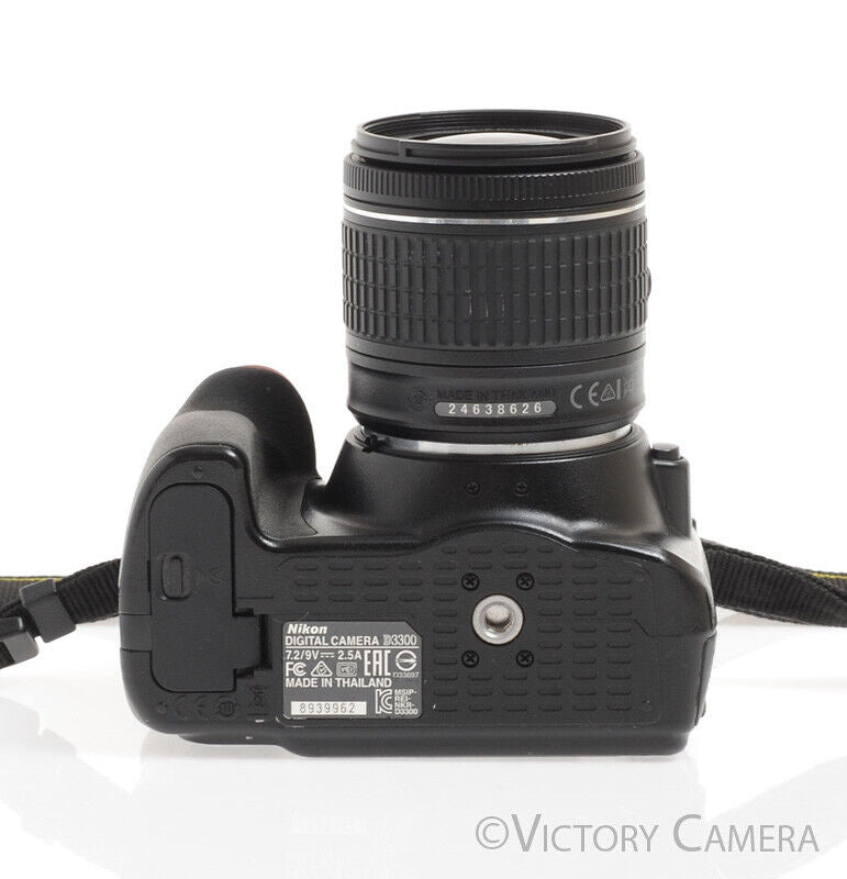 Nikon D3300 24MP Digital SLR Camera w/ 18-55mm Lens -~26,000 Shots-