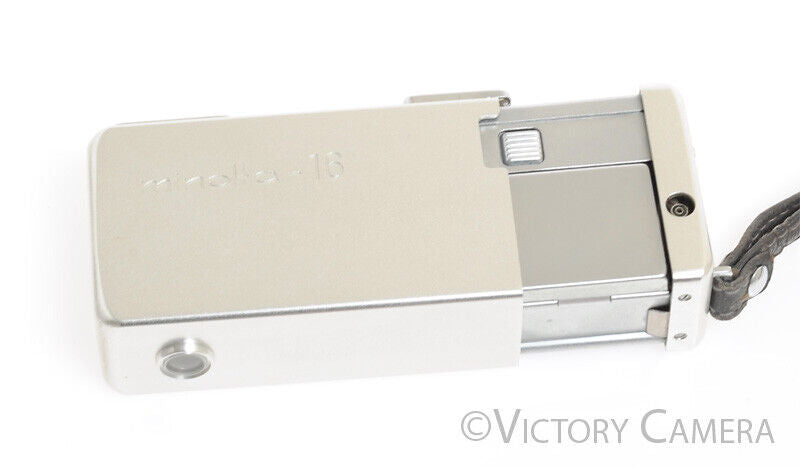 Minolta 16 Subminiature Spy Camera -Clean w/ Case- [EXC] - Victory Camera