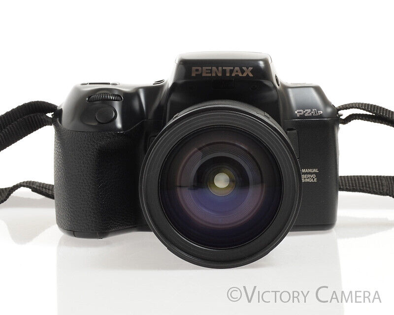 Pentax Pz1p Black Autofocus 35mm Film Camera w/ 28-200mm Zoom Lens -Clean-