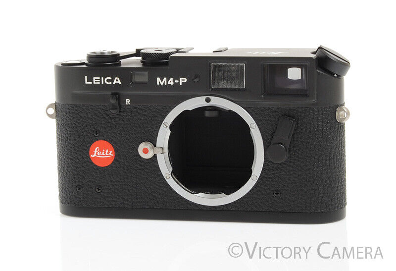 Leica Leitz M4-P Black 35mm Rangefinder Camera w/ Strap -Mint in Box-