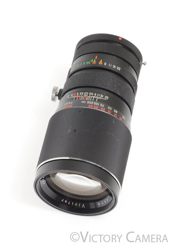 Vivitar 200mm F3.5 Mount Telephoto Prime Lens for Canon FD  [EXC] - Victory Camera
