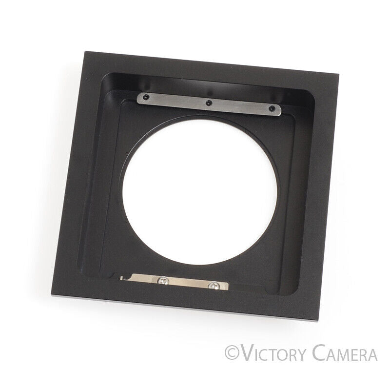 Horesman Recessed 14x14cm Lens Board w/ Linhof Board Adapter, 84mm Hole -Clean- - Victory Camera