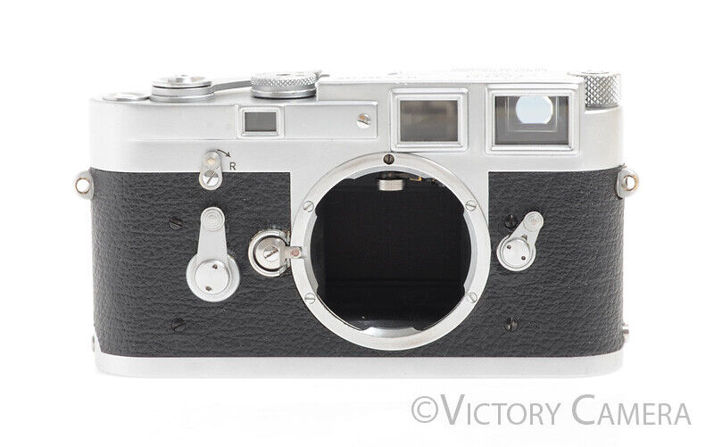 Leica M3 SS (Single Stroke) Chrome 35mm Rangefinder Camera Body -Nice-