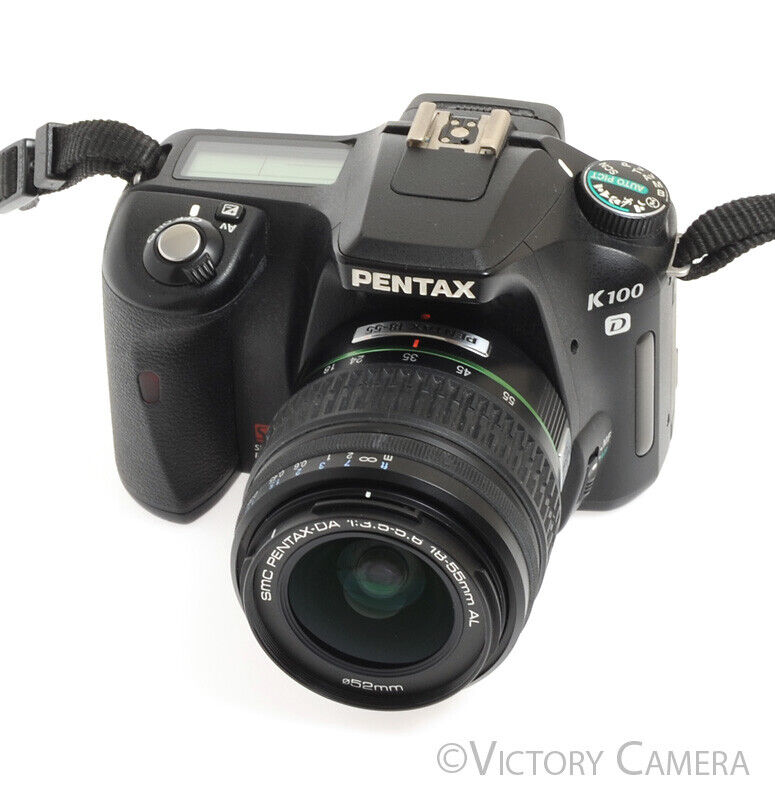 Pentax K100D 6.1MP DSLR w/ 18-55mm Zoom Lens ~5,000 Shots