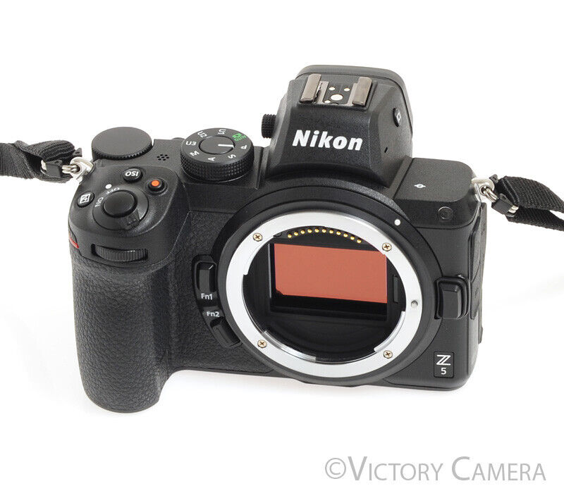 Nikon Z5 24.3MP Black Mirrorless Camera Body w/ Charger -Mint-
