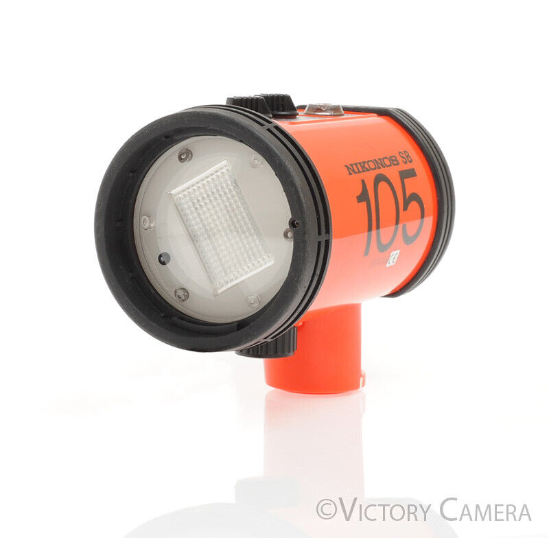 Nikon Nikonos SB-105 SB 105 SB105 Underwater Speedlite Flash w/ Sync Cable & Arm [EXC-] - Victory Camera