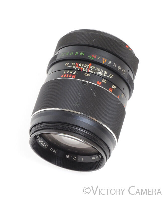 Vivitar 135mm f2.8 Auto Telephoto Camera M42 Screw Mount Lens -Clean- - Victory Camera