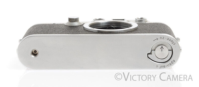 Leica IIIF Camera Color Dial Body -Clean and Working- - Victory Camera