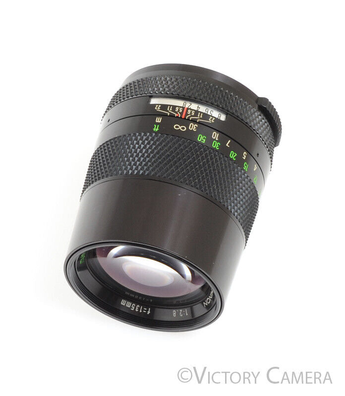 Chinon 135mm f2.8 Multicoated Short Telephoto Lens for M42 Screw Mount -Clean-
