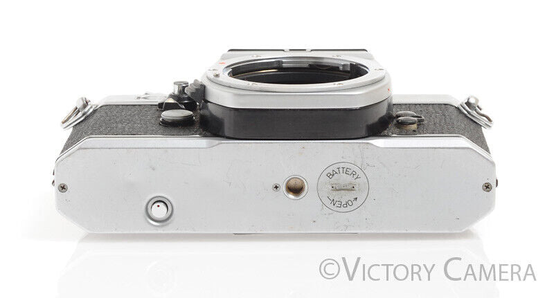 Pentax KX Chrome 35mm Camera Body -Light Meter Off-