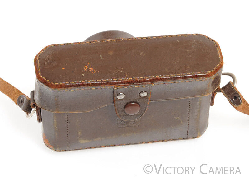 Nikon Genuine Brown Leather Eveready Case for Nikon S Rangefinder Cameras