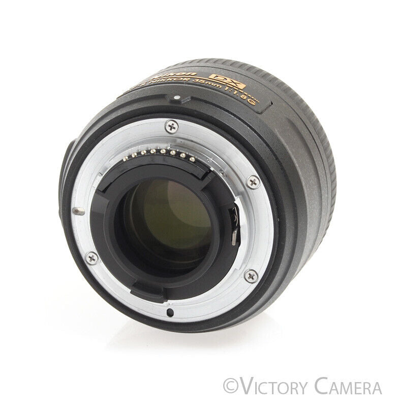 Nikon Nikkor AF-S 35mm F1.8 G DX Wide Angle Prime Lens -Mint- - Victory Camera