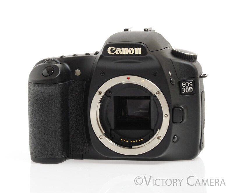 Canon EOS 30D 8.2MP Digital SLR Camera Body w/ Charger [MINT-]