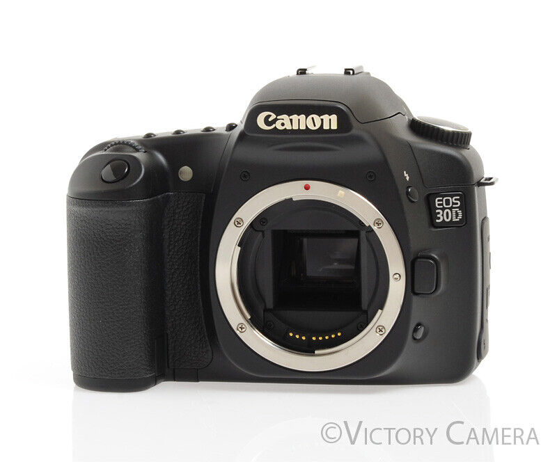 Canon EOS 30D 8.2MP Digital SLR Camera Body w/ Charger -Clean- - Victory Camera