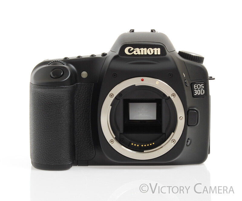 Canon EOS 30D 8.2MP Digital SLR Camera Body w/ Charger -Clean-