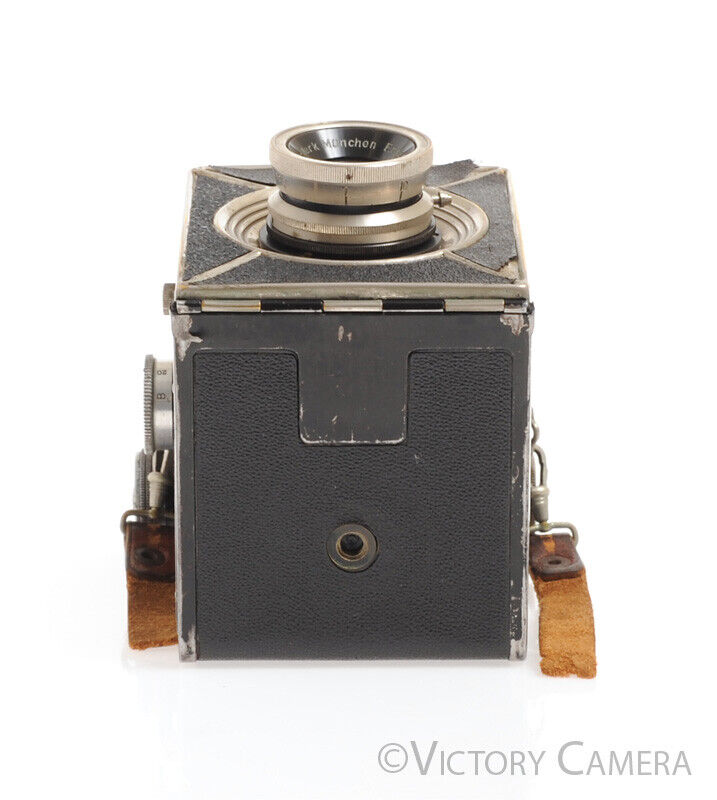 KW Pilot Super 6x6 120 Film Camera w/ Enna-Werk Munchen 7.5cm f4.5 Lens -Cool-