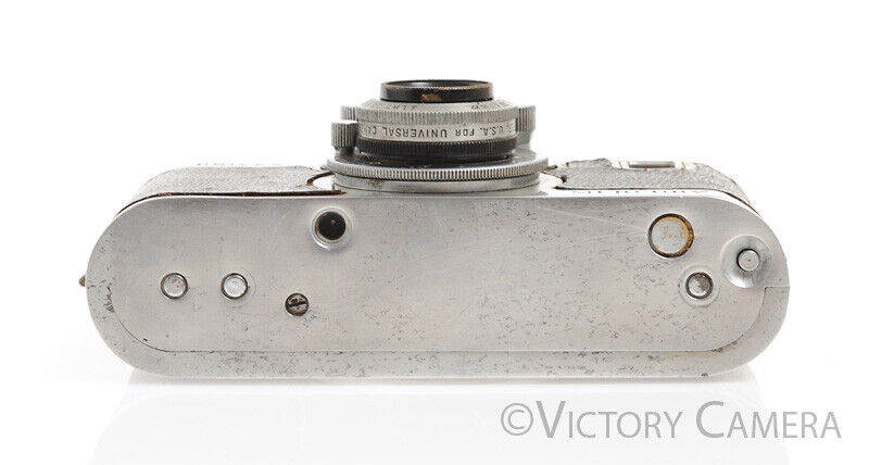 Univex Mercury Rare CC-1500 Chrome 35mm Half-Frame Film Camera w/ Disc Shutter