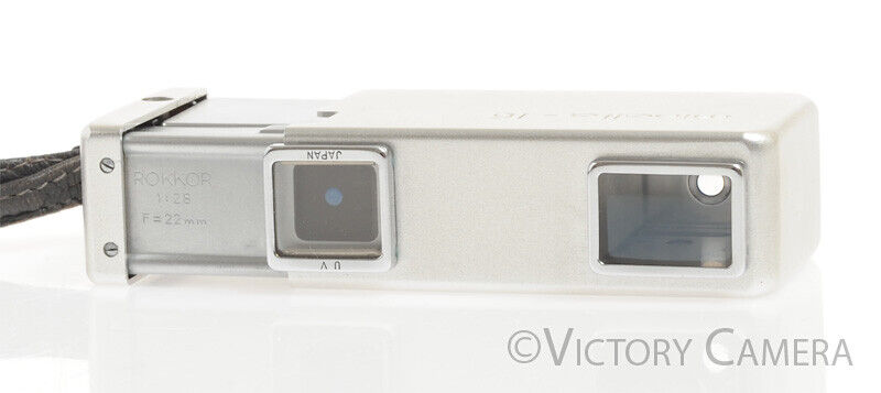 Minolta 16 Subminiature Spy Camera -Clean w/ Case- [EXC] - Victory Camera