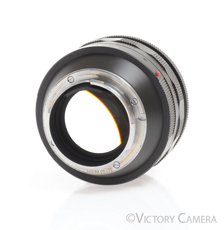 Voigtlander Nokton 50mm F1.1 Leica M Mount Prime Lens -Clean W/ Shade- - Victory Camera