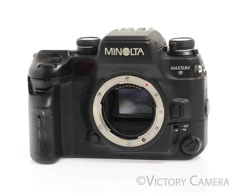 Minolta A-9 Alpha Maxxum Dynax 9 35mm Film SLR Camera Body [EXC-] - Victory Camera