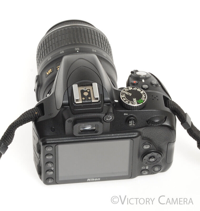 Nikon D3300 24MP Digital SLR Camera w/ 18-55mm Lens -~32,000 Shots- - Victory Camera