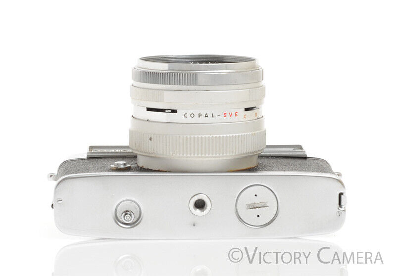 Yashica Lynx-14 Chrome 35mm Rangefinder Camera w/ 45mm f1.4 Lens -Parts, Fungus- - Victory Camera