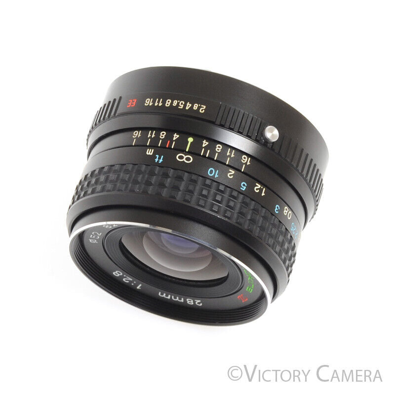 Tokina RMC 28mm f2.8 Wide Angle Prime Lens for Konica AR-mount