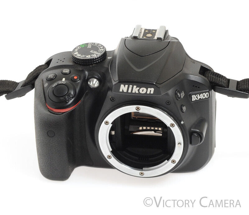 Nikon D3400 24.2MP Digital SLR Camera Body w/ Charger