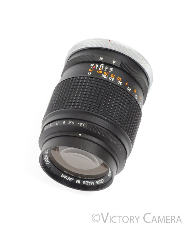 Canon FL 135mm F3.5 Telephoto Prime Lens for FD Mount -Clean- - Victory Camera