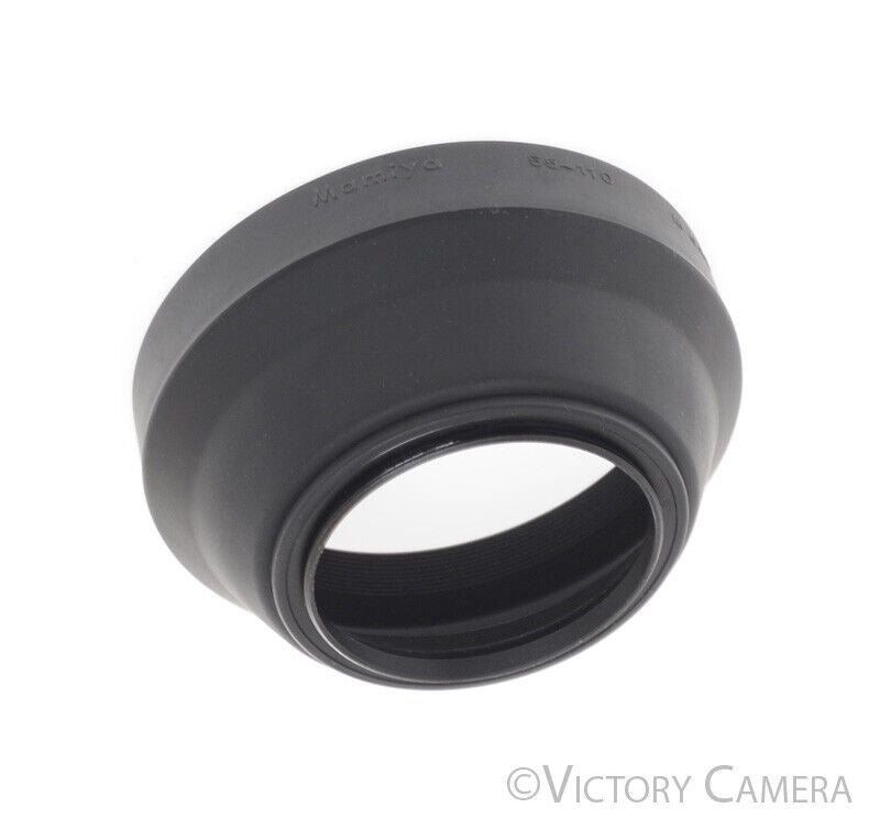 Mamiya 645 m645 55-110mm Collapsible Rubber Lens Shade / Hood [EXC+] - Victory Camera