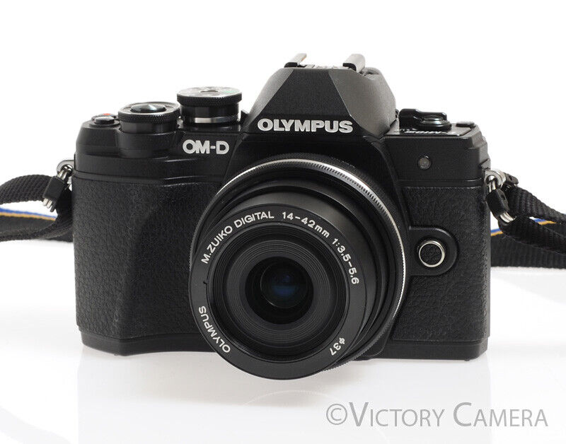 Olympus OM-D E-M10iii 16.1MP Black Digital Camera w/ 14-42mm Lens