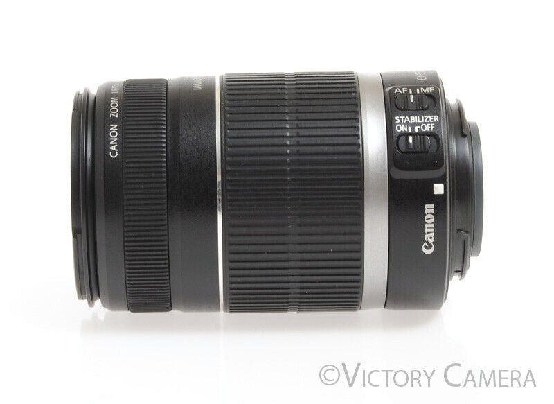 Canon EF-S 55-250mm f4-5.6 IS Telephoto Zoom Lens -Clean-