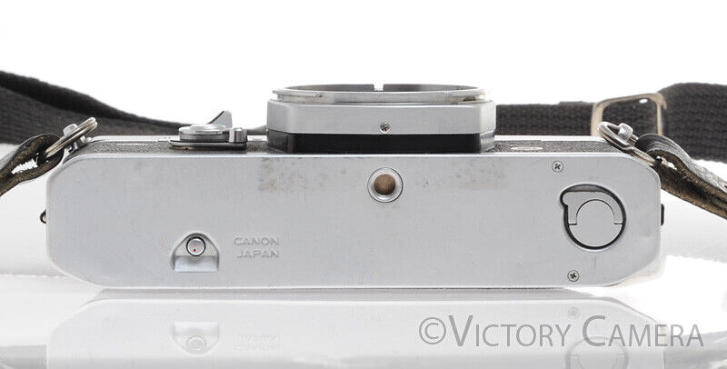 Canon TL QL Chrome 35mm SLR Camera Body -Read, No Meter-