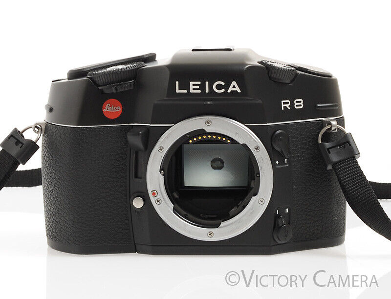 Leica R8 Black SLR Film Camera -Clean- - Victory Camera