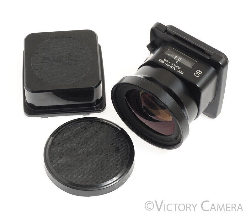 Fujifilm Fujinon GX M 80mm F5.6 Wide-Angle Prime Lens -Clean-