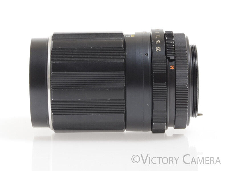 Pentax Super-Takumar 135mm f3.5 m42 Screw Mount Lens w/ Hood -Clean- - Victory Camera