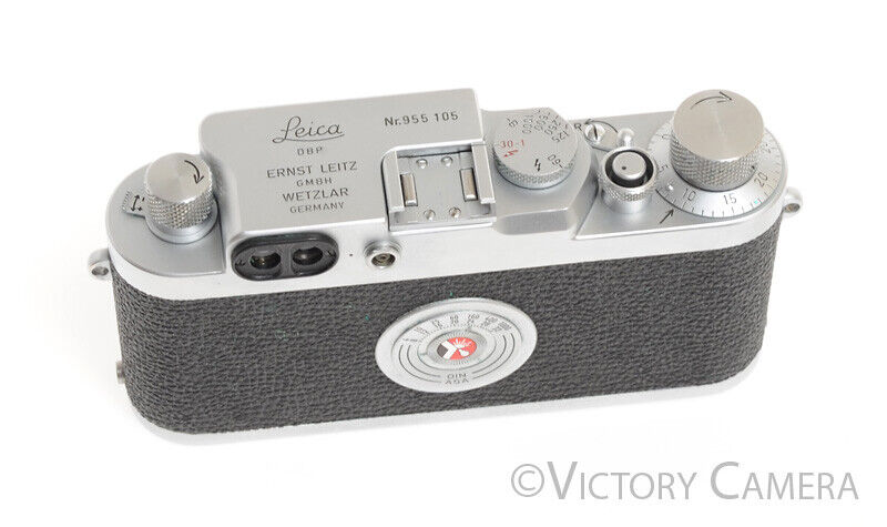 Leica IIIG 35mm Rangefinder Camera Body -Beauty- - Victory Camera