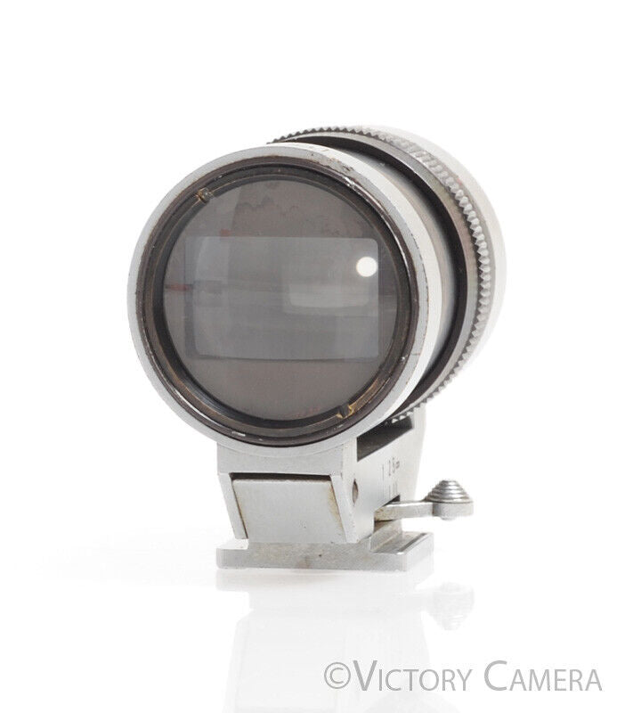 Tewe Polyfocus 35-200mm External Finder Viewer for Leica etc. -Light Haze, Read-
