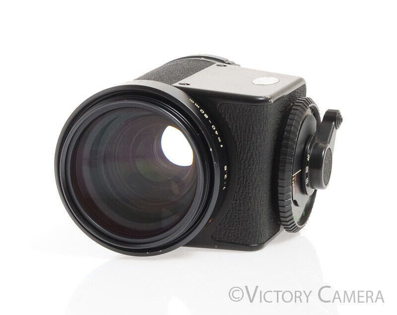 Minolta Rare MC Zoom Rokkor-X 40-80mm f2.8 Zoom Lens w/ Shade -Clean, Cool- - Victory Camera