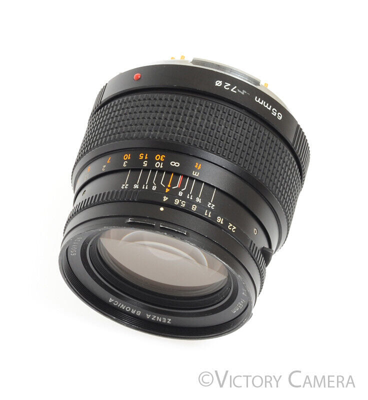 Bronica 65mm F4 Zenzanon-PG Wide-Angle Lens for GS-1 6x7 Camera -Clean- - Victory Camera