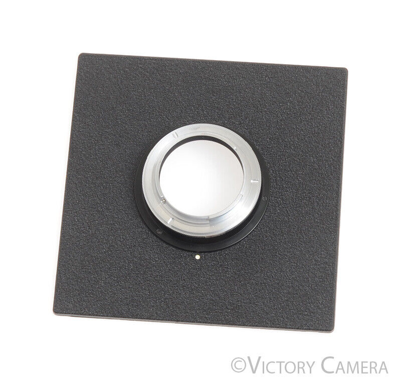 Nikon BR2 Macro Adapter F Lens Reversing Ring on Sinar Lens Board - Victory Camera