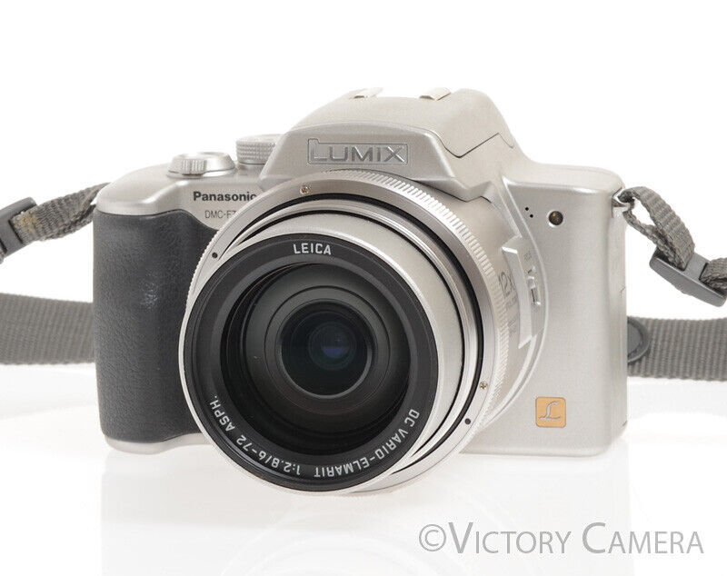 Panasonic Lumix DMC-FZ20 5MP Digital Camera w/ 25-600mm Leica Lens -Nice- - Victory Camera