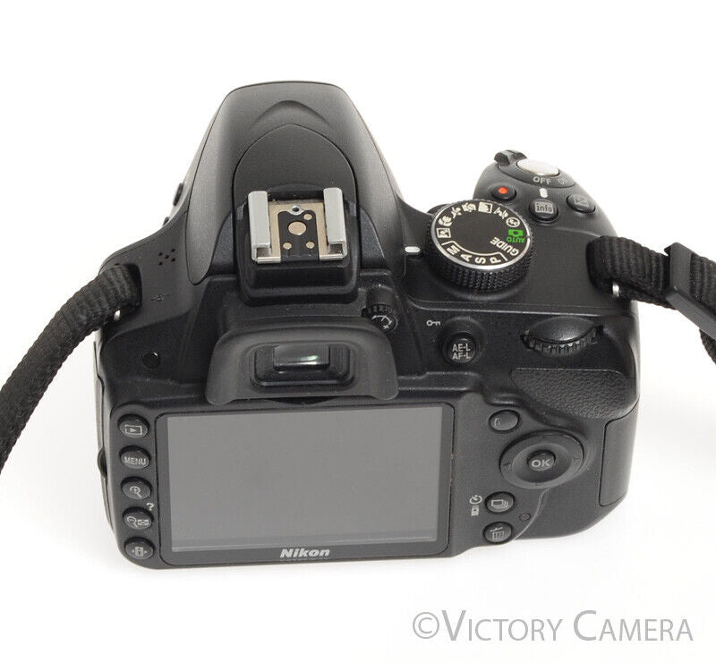 Nikon D3200 24.2MP Digital SLR Camera Body -Clean