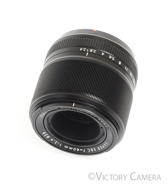 Fuji XF 60mm F2.4 R Macro Standard Prime Lens for X Mount [MINT] - Victory Camera