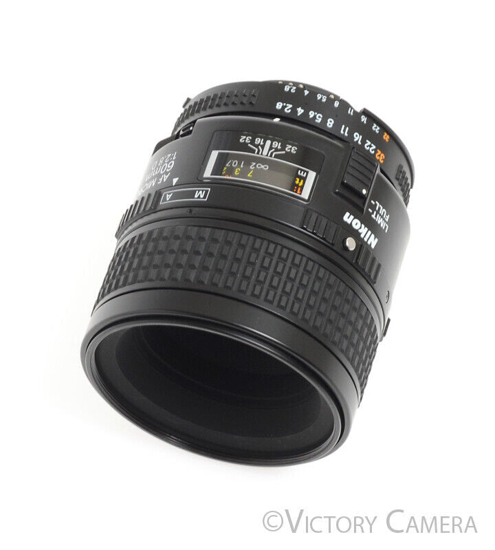 Nikon Micro-Nikkor 60mm F2.8 D AF Autofocus 1:1 Macro Lens