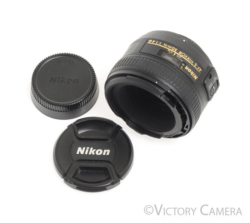 Nikon Nikkor AF-S 50mm F1.4 G Auto Focus Prime Lens -Clean Glass, Bargain-