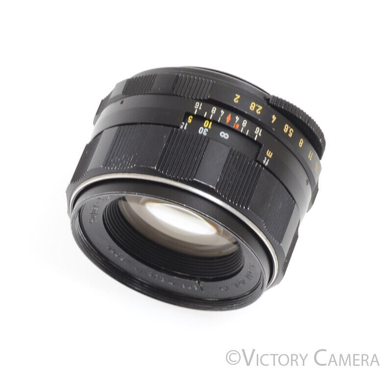 Pentax Super Takumar 55mm F2.0 M42 37103 Screw Mount Lens -Clean Glass